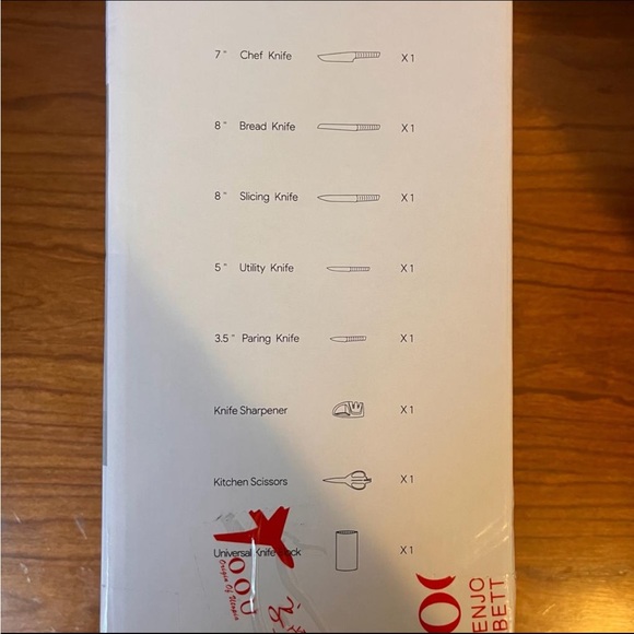 Knife Set 8 Pieces - Picture 3 of 4